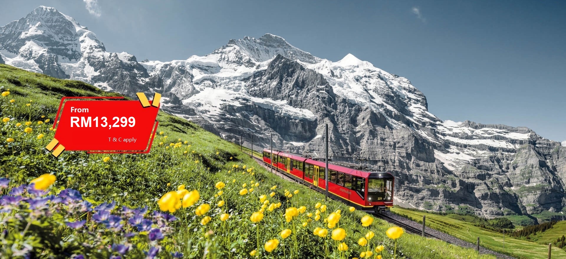 10 DAYS SWITZERLAND - GOLDEN PASS PANORAMIC 